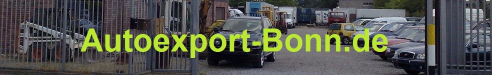 Autoexport Bonn